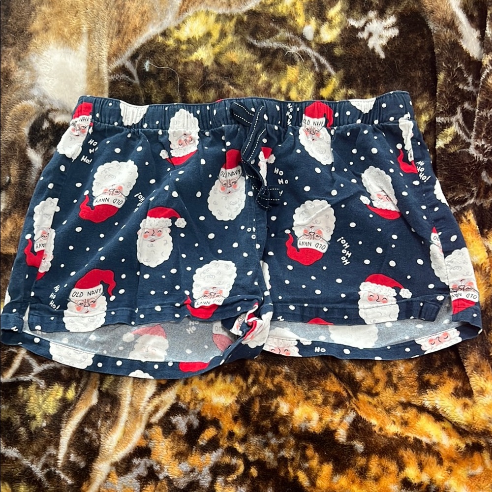 Old Navy Holiday Print Shorts - Red and White